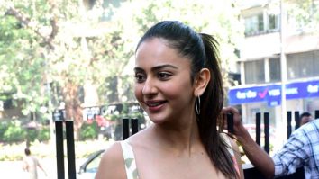 Photos: Rakul Preet Singh snapped outside Ramesh S Taurani’s office in Khar