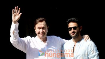 Photos: Randhir Kapoor and Armaan Jain snapped in Bandra