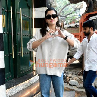 Photos: Rashmika Mandanna snapped at Torii restaurant in Bandra