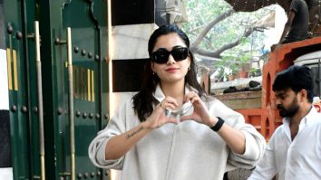 Photos: Rashmika Mandanna snapped at Torii restaurant in Bandra