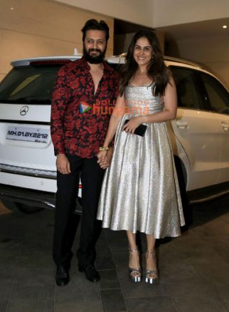 Photos: Riteish Deshmukh, Genelia Deshmukh, Kajal Aggarwal, Bhumi Pednekar and others snapped attending Jackky Bhagnani’s birthday bash