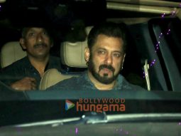 Photos: Salman Khan, Iulia Vantur, Aayush Sharma and others snapped outside Arbaaz Khan’s Bandra house