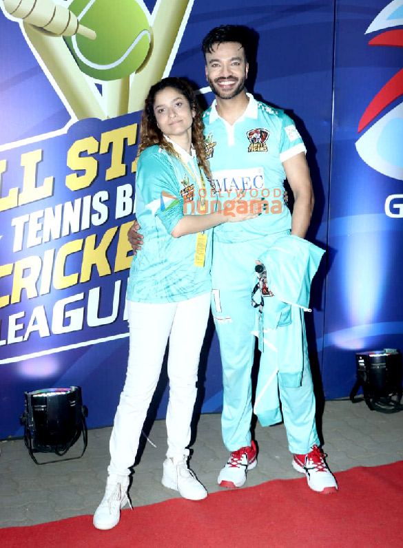 photos sanjay dutt and others snapped at all star tennis ball cricket league 2