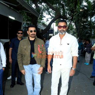 Photos: Sunny Deol and Bobby Deol snapped at an event in Town