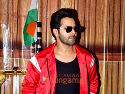 Photos: Varun Dhawan, Wamiqa Gabbi and Keerthy Suresh snapped promoting Baby John on the sets of Bigg Boss 18