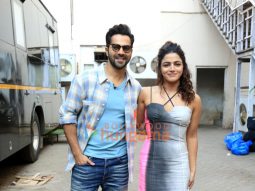 Photos: Varun Dhawan and Vamiqa Gabbi snapped promoting Baby John