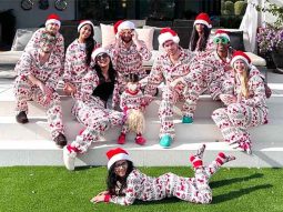 Priyanka Chopra and Nick Jonas celebrate Christmas in matching pyjamas and the photos are too adorable to miss!