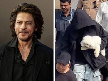 Shah Rukh Khan returns after a family vacation in Alibaug; his pet dog captures attention in viral videos Shah Rukh Khan returns after a family vacation in Alibaug; his pet dog captures attention in viral videos