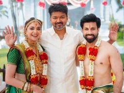 Thalapathy Vijay showers blessings on newlyweds Keerthy Suresh and Antony Thattil; actress drops unseen wedding photo
