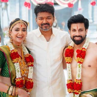 Thalapathy Vijay showers blessings on newlyweds Keerthy Suresh and Antony Thattil; actress drops unseen wedding photo