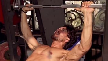 Tiger Shroff with fitness goals on point