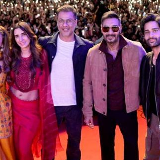 Title Track Launch of Azaad with Ajay Devgn & Team