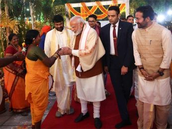 Chiranjeevi celebrates Pongal with PM Narendra Modi in Delhi; watch