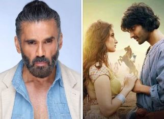 Suniel Shetty cheers Aaman Devgan and Rasha Thadani ahead of their debut in Azaad