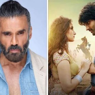 Suniel Shetty cheers Aaman Devgan and Rasha Thadani ahead of their debut in Azaad