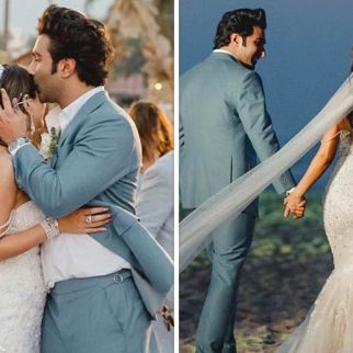 Aadar Jain ties the knot with Alekha Advani in Goa; newlyweds share first beachside wedding pics: “The Vow”