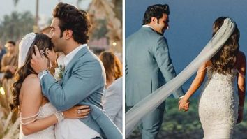 Aadar Jain ties the knot with Alekha Advani in Goa; newlyweds share first beachside wedding pics: “The Vow”