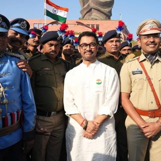 Aamir Khan pays tribute to India at the Statue of Unity on Republic Day amid Sitaare Zameen Par shoot in Vadodara