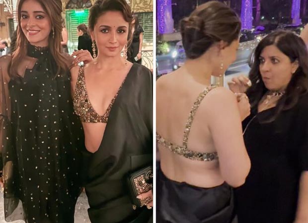 Alia Bhatt poses with Ananya Panday; warmly greets her Gully Boy director Zoya Akhtar