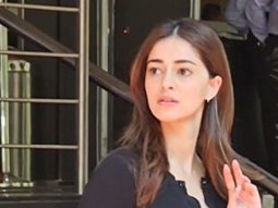 Ananya Panday in black just looking like her mom