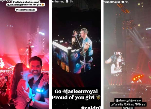 From Vijay Varma to Mrunal Thakur, actors celebrate Jasleen Royal's collaboration with Coldplay in Mumbai