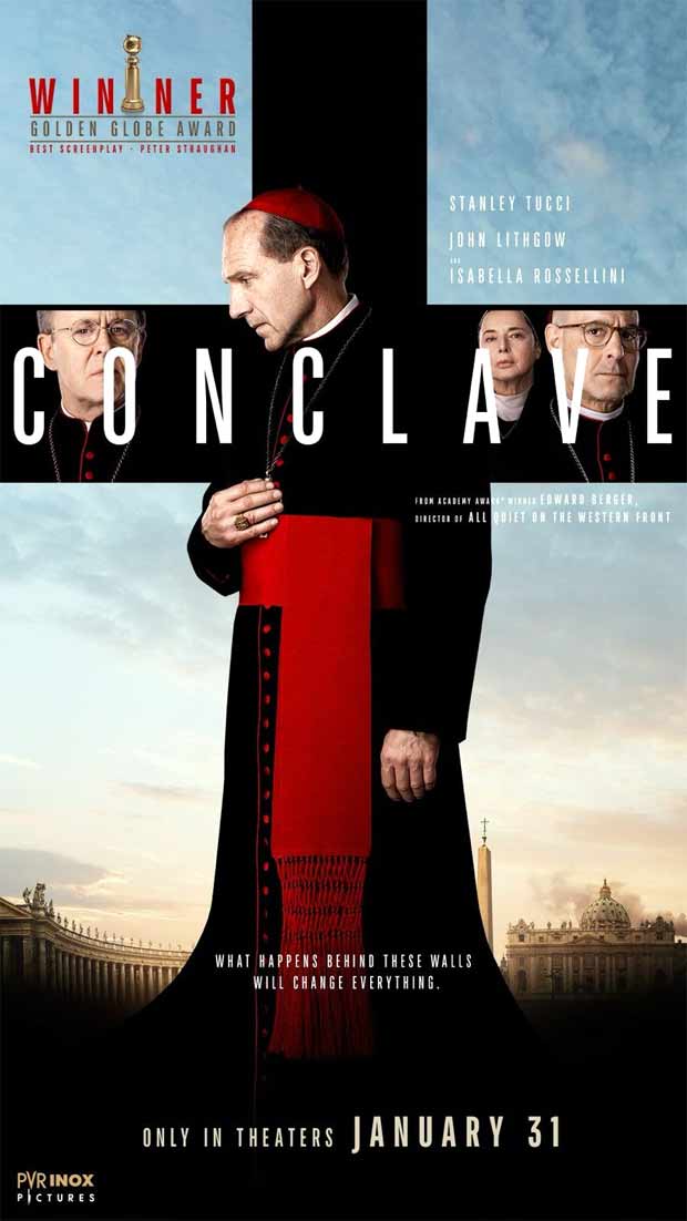 Edward Berger directorial Conclave to release in Indian cinemas on January 31, 2025