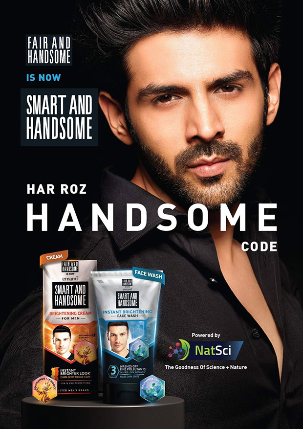 Kartik Aaryan and Emami announce the rebranding of Fair and Handsome as the ‘bold new’ Smart and Handsome
