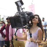 Mithila Palkar lifts a 35 kg camera for Sweet Dreams; actress says, "No bruises fortunately, but it was heavy"