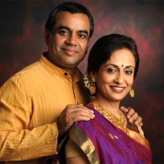 Paresh Rawal supports wife Swaroop Sampat at book launch on their wedding anniversary