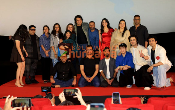 photos aamir khan junaid khan khushi kapoor advait chandan and others snapped at the trailer launch of loveyapa 4
