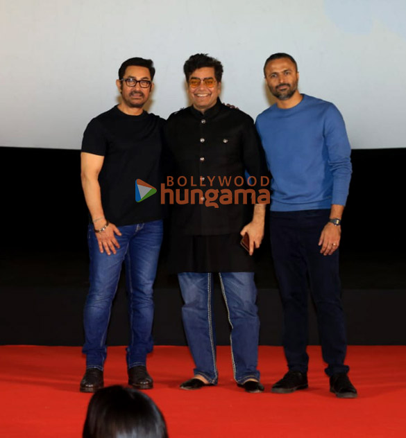 photos aamir khan junaid khan khushi kapoor advait chandan and others snapped at the trailer launch of loveyapa 6