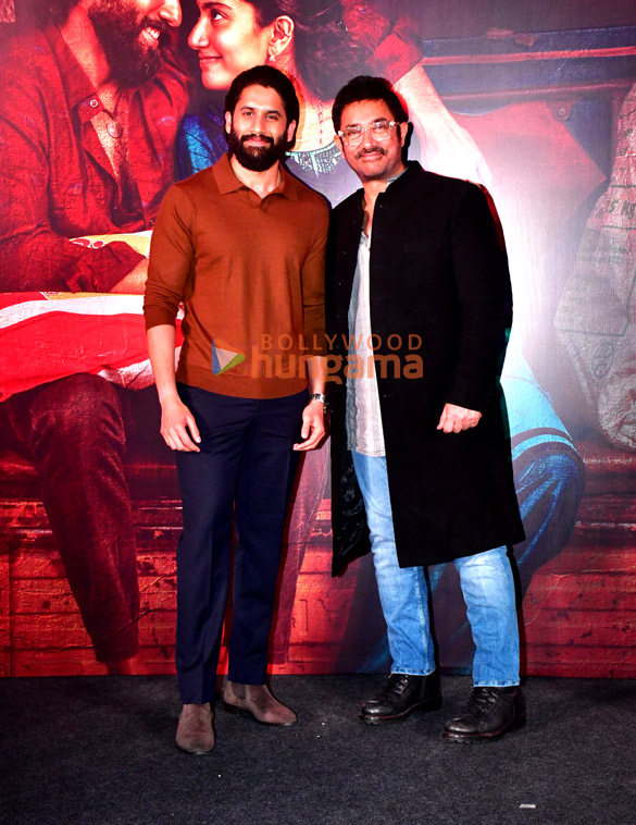 photos aamir khan naga chaitanya and others grace thandel trailer launch 6