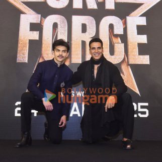 Photos: Akshay Kumar and Veer Pahariya grace the Sky Force song launch in Jaipur