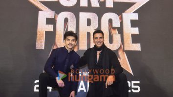Photos: Akshay Kumar and Veer Pahariya grace the Sky Force song launch in Jaipur