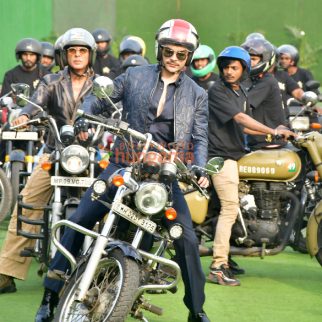 Photos: Akshay Kumar and Veer Pahariya spotted doing an exciting activity ahead of Sky Force trailer launch