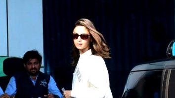 Photos: Alia Bhatt, Ranbir Kapoor and Raha Kapoor snapped at Kalina airport