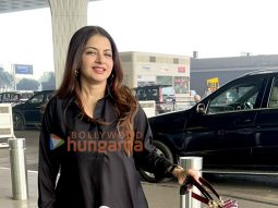 Photos: Bhagyashree and Munawar Faruqui snapped at the airport