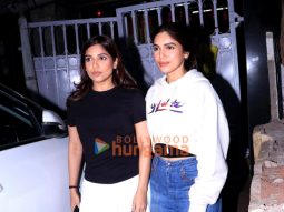 Photos: Bhumi Pednekar and Samiksha Pednekar snapped in Bandra