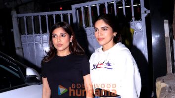 Photos: Bhumi Pednekar and Samiksha Pednekar snapped in Bandra
