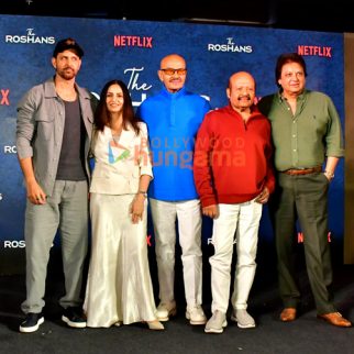 Photos: Hrithik Roshan, Rakesh Roshan, Rajesh Roshan and others grace The Roshan's trailer launch