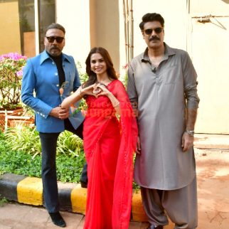 Photos: Jackie Shroff, Sikandar Kher and Bhoomika Meena snapped promoting Chidiya Udd