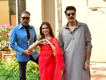 Photos: Jackie Shroff, Sikandar Kher and Bhoomika Meena snapped promoting Chidiya Udd