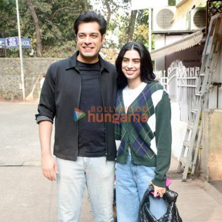 Photos: Junaid Khan and Khushi Kapoor snapped at Candies in Bandra