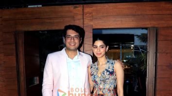 Photos: Junaid Khan and Khushi Kapoor snapped promoting their film Loveyapa