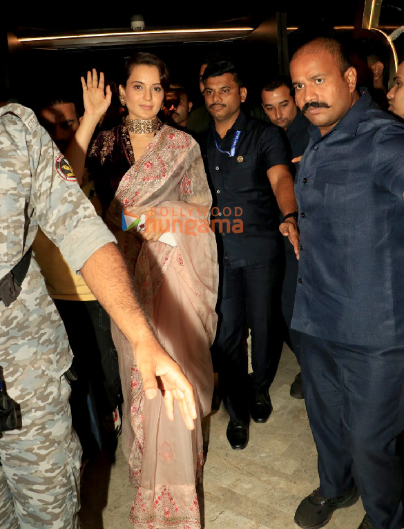 photos kangana ranaut and chief minister devendra fadnavis attend the special screening of emergency 3