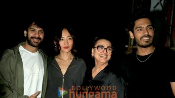 Photos: Karan Veer Mehra, Shilpa Shirodkar, Chum Darang and Digvijay Singh Rathee snapped in Bandra