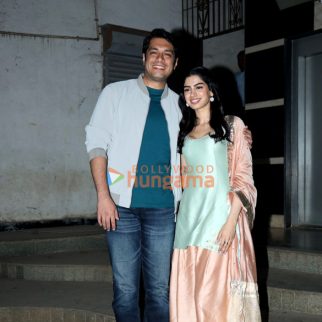 Photos: Khushi Kapoor and Junaid Khan snapped promoting Loveyapa