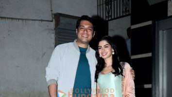 Photos: Khushi Kapoor and Junaid Khan snapped promoting Loveyapa