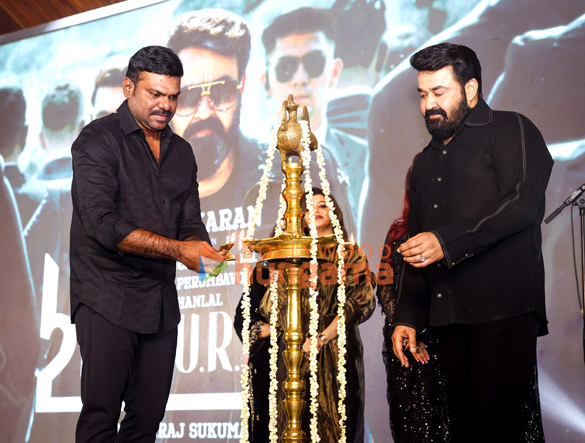 photos mohanlal prithviraj sukumaran and others snapped at l2e empuraan teaser launch event in kochi 3