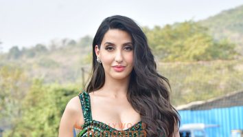 Photos: Nora Fatehi and Jason Derulo snapped on the sets of India’s Best Dancer vs Super Dancer: Champions Ka Tashan